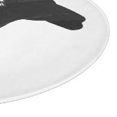 ハンドシルエットラクダ カッティングボード (角)