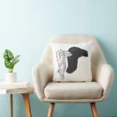 ハンドシルエットラクダ クッション (椅子)