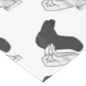 ハンドシルエットラクダ テーブルクロス (アングル)