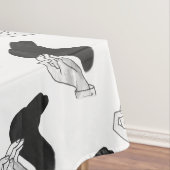ハンドシルエットラクダ テーブルクロス (インサイチュ)