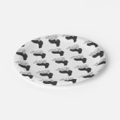 ハンドシルエットラクダ ペーパープレート (アングル)