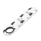 ハンドシルエット犬 スピード栓抜き (正面アングル)