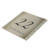 ハンドシ描アヌスハウスナンバー&通り タイル (側面)