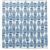 ハンドジンガ色彩の鮮やかージャー瓶シャワーカーテン シャワーカーテン (正面)