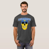 ハンドスカルウクライナTシャツ基本B2 Tシャツ (正面フル)