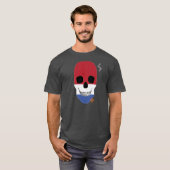 ハンドスカルオランダtシャツ基本B2 Tシャツ (正面フル)