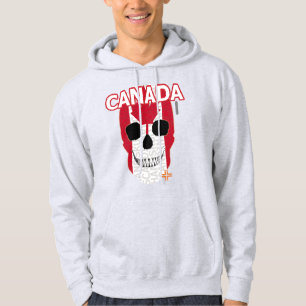 ハンドスカルカナダフードSweatshirt B2 パーカ