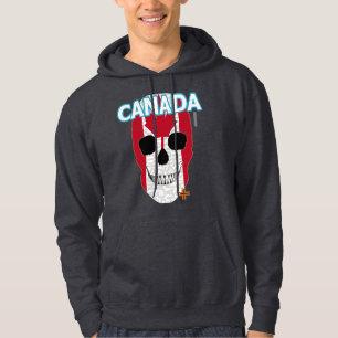 ハンドスカルカナダフードSweatshirt B2 パーカ