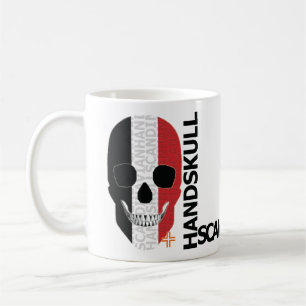 ハンドスカルクラシックエジプトMug O4 コーヒーマグカップ