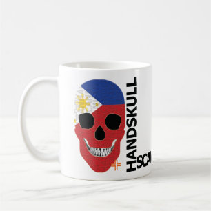 ハンドスカルクラシックフィリピンMug O4 コーヒーマグカップ