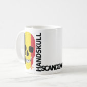 ハンドスカルクラシックベルギーMug O4 コーヒーマグカップ (正面左)