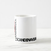ハンドスカルクラシックベルギーMug O4 コーヒーマグカップ (中央)