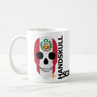 ハンドスカルクラシックペルーMug O4 コーヒーマグカップ