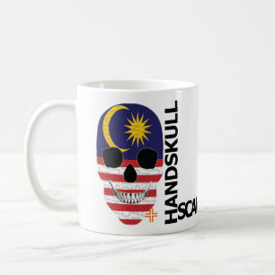ハンドスカルクラシックマレーシアMug O4 コーヒーマグカップ