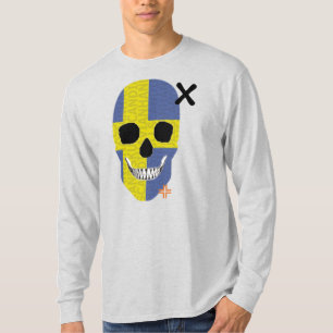 ハンドスカルスウェーデン長袖TシャツB2 Tシャツ