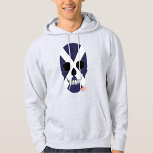 ハンドスカルスコットランドフードSweatshirt B2 パーカ