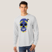 ハンドスカルバイキング長袖TシャツB2 Tシャツ (正面フル)