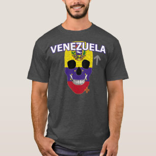 ハンドスカルベネズエラTシャツ基本B2 Tシャツ