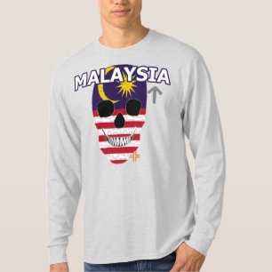 ハンドスカルマレーシア長袖TシャツB2 Tシャツ