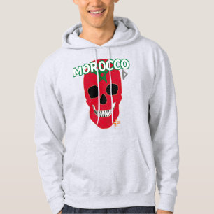 ハンドスカルモロッコフードSweatshirt B2 パーカ