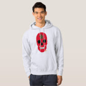 ハンドスカルモロッコフードSweatshirt B2 パーカ (正面フル)