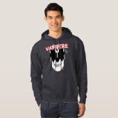 ハンドスカルヴァンパイアフードSweatshirt B2 パーカ (正面フル)