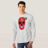 ハンドスカルース長袖TシャツB2 Tシャツ (正面フル)