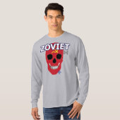 ハンドスカル長袖TシャツB2 Tシャツ (正面フル)