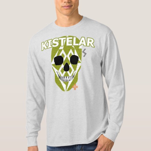 ハンドスカル長袖TシャツB2 Tシャツ (正面)