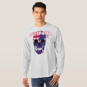 ハンドスカル長袖TシャツB2 Tシャツ (正面フル)