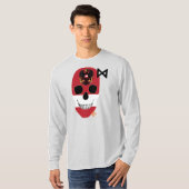 ハンドスカル長袖TシャツB2 Tシャツ (正面フル)
