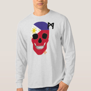 ハンドスカル長袖TシャツB2 Tシャツ