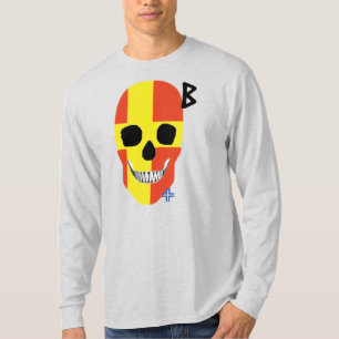 ハンドスカル長袖TシャツB2 Tシャツ