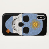 ハンドスカルArgentinaケースiPhone X B2 Case-Mate iPhoneケース (裏面(横))