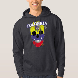 ハンドスカルCOLOMBIAフード付きスウェットシャツB2 パーカ