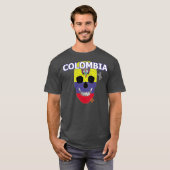 ハンドスカルColombia tシャツ基本B2 Tシャツ (正面フル)