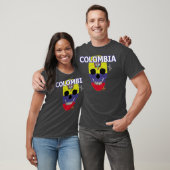ハンドスカルColombia tシャツ基本B2 Tシャツ (ユニセックス)
