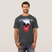 ハンドスカルCzechlovakia Tシャツ基本B2 Tシャツ (正面フル)