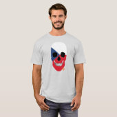 ハンドスカルCzechlovakia Tシャツ基本B2 Tシャツ (正面フル)