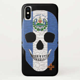 ハンドスカルEl SalvadorケースiPhone X B2 iPhone X ケース