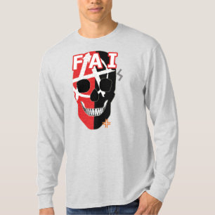 ハンドスカルFAI長袖TシャツB2 Tシャツ
