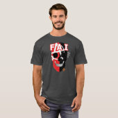 ハンドスカルFAI Tシャツ基本B2 Tシャツ (正面フル)
