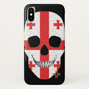 ハンドスカルGeorgiaケースiPhone X B2 iPhone X ケース