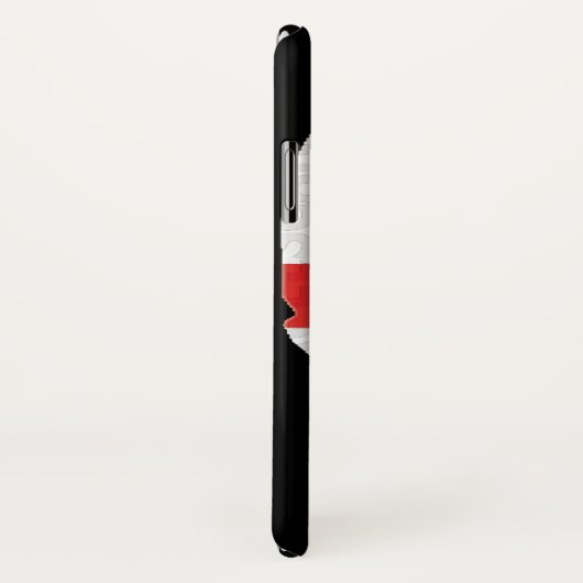 ハンドスカルGeorgiaケースiPhone X B2 Case-Mate iPhoneケース (裏面/右)