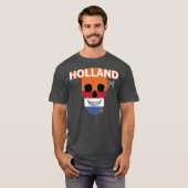 ハンドスカルHolland Tシャツ基本B2 Tシャツ (正面フル)