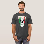 ハンドスカルItaly Tシャツ基本B2 Tシャツ (正面フル)