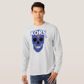 ハンドスカルKors長袖TシャツB2 Tシャツ (正面フル)