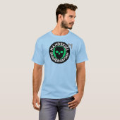 ハンドスカルLIVエメラルドTシャツ基本P4 Tシャツ (正面フル)