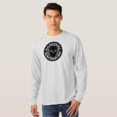 ハンドスカルLIVシンカーTシャツ長袖P3 Tシャツ (正面フル)