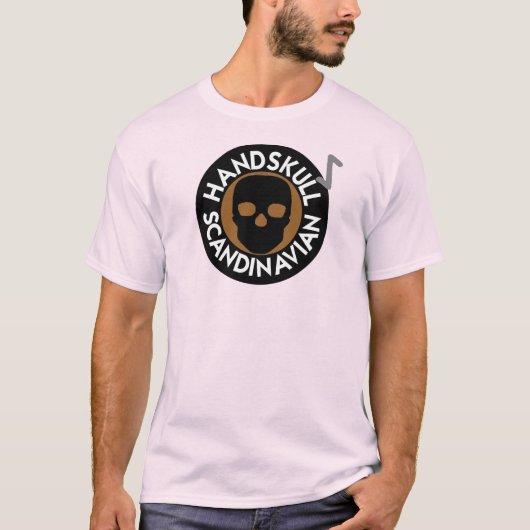 ハンドスカルLIVツリーTシャツ基本P4 Tシャツ (正面)